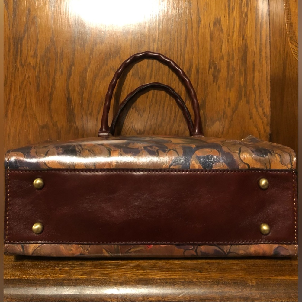 NWT-Patricia Nash-SET-Sienna Sunset-Zancona Tote & Reiti Trifold Wallet-$308 - Picture 10 of 16